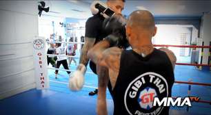 Gibi Thai - Video Aula Muay Thai - Joelhada Saltada