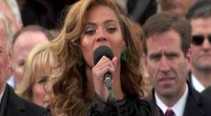 Beyoncé dublou hino durante posse de Obama, diz jornal