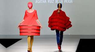 Confira o desfile de Agatha Ruiz de la Prada na Semana de Moda de Madri