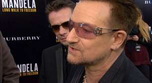 Bono: sempre me lembrarei de Mandela brincando com meus filhos