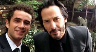 Felipe Andreoli revela bastidores com Keanu Reeves