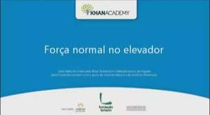 Força normal no elevador