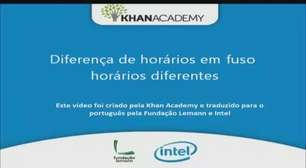 Diferenças de horários em fusos horários diferentes