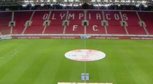 Estádio completamente vazio ofusca título grego do Olympiacos
