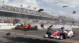 Acidente forte marca largada do GP de Indianápolis da Indy