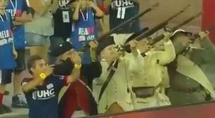 Explosivo! Uruguaio comemora "atirando" após marcar na MLS