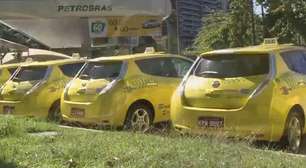 Carros elétricos já formam frota de táxis em SP e RJ