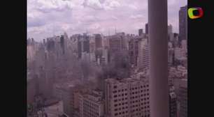 Incêndio atinge prédio da Uniesp no centro de São Paulo
