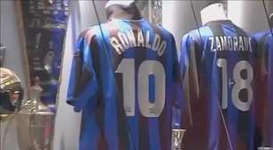 Museu da Inter de Milão exalta conquistas e relembra Ronaldo