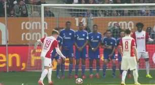 Veja os lances de Augsburg 0 x 0 Schalke pelo Alemão