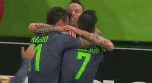 Veja os gols de Wolfsburg 1 x 4 Napoli pela Liga Europa