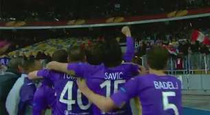 Liga Europa: veja os lances de Dínamo Kiev 1 x 1 Fiorentina
