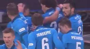 Veja o gol de Zenit 1 x 0 Arsenal pelo Campeonato Russo