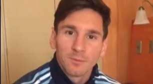 Messi manda apoio para namorada de são-paulino Centurión