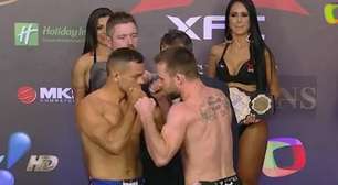 Veja pesagem dos lutadores que se enfrentarão no XFC i10