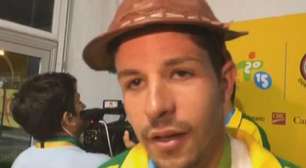 Álvaro Filho comenta medalha e uso de chapéu de cangaceiro