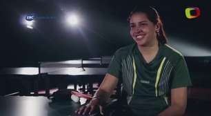 Mesatenista Cátia Oliveira fala sobre a paixão pelo esporte