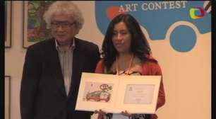 Brasileira é premiada no concurso de desenhos da Toyota