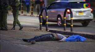 Terrorista é morto diante da embaixada dos EUA em Nairóbi