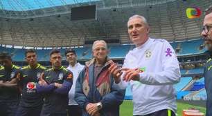 Seleção Brasileira acerta detalhes para pegar o Equador