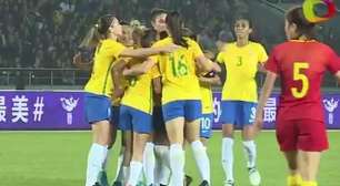 Brasil empata com a China e fatura título da Copa CFA