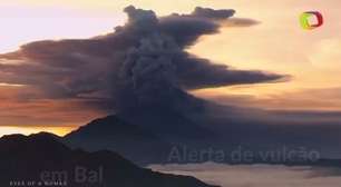 Vulcão em Bali corre risco de "grande erupção"