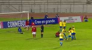Brasil goleia a Bolívia no Sul-americano Feminino Sub-20