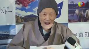 Japonês é reconhecido como homem mais velho do mundo