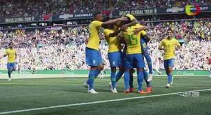 Brasil bate a Croácia por 2 a 0 em amistoso pré-Copa