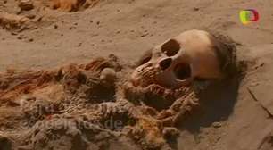 Peru encontra esqueletos de crianças sacrificadas em ritual