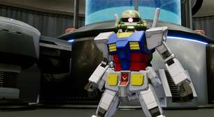 Construindo seu próprio robô em New Gundam Breaker