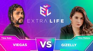 Extra Life: Gi Bicalho e Viegas aceleram em jogo de corrida