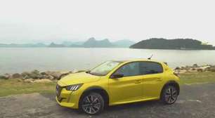 Veja o vídeo do Peugeot e-208 GT no Rio de Janeiro