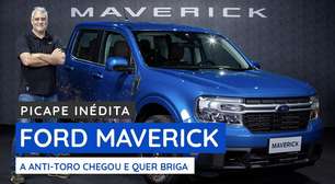 Ford Maverick, a picape anti-Toro, já está no Brasil