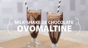 Milk-shake de chocolate Ovomaltine®