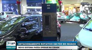 Novo sistema de estacionamento rotativo passa operar em Foz do Iguaçu