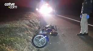 Motociclista fica ferido ao sofrer queda na BR 467 em Cascavel