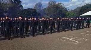 Turma de novos agentes da Guarda Municipal faz homenagem para policial militar Ricieri Chagas