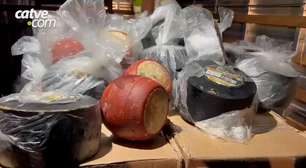 RF apreende 1,5 tonelada de carne e 800kg de queijo contrabandeados em Foz do Iguaçu