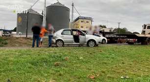 Batida traseira entre caminhão e carro é registrada na BR 277 em Cascavel