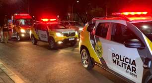 Dois homens ficam feridos em briga generalizada na Avenida Brasil, no Centro de Cascavel