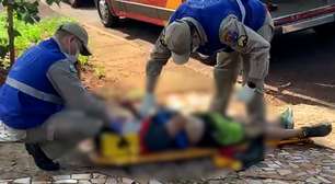 A caminho do velório do pai, motociclista sofre acidente em Cascavel