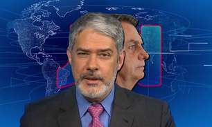 "Fora Bolsonaro genocida", diz Bonner ao ler notícia no 'JN'