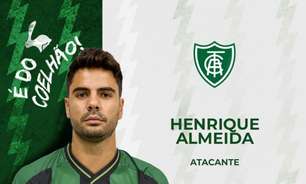 Atacante Henrique Almeida, ex-Botafogo e São Paulo, reforçará o América-MG