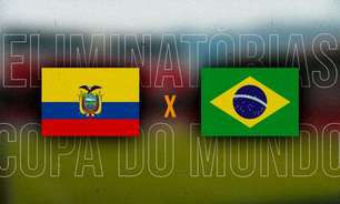 Equador x Brasil: prováveis escalações, suspensos e onde assistir ao duelo válido pelas Eliminatórias