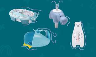 20 itens para deixar o banho do bebê mais fácil, seguro e divertido!