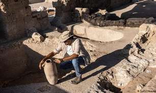 Descoberto em Israel complexo vinícola de 1.500 anos