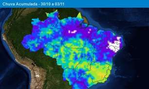 Bahia fica em alerta para chuva frequente e volumosa