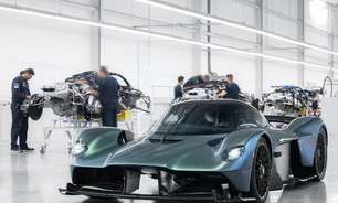 Aston Martin finaliza o primeiro hipercarro Valkyrie