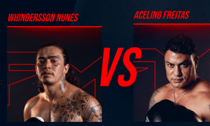 Combate exibe ao vivo o desafio de boxe entre o youtuber Whindersson Nunes e Acelino 'Popó' Freitas